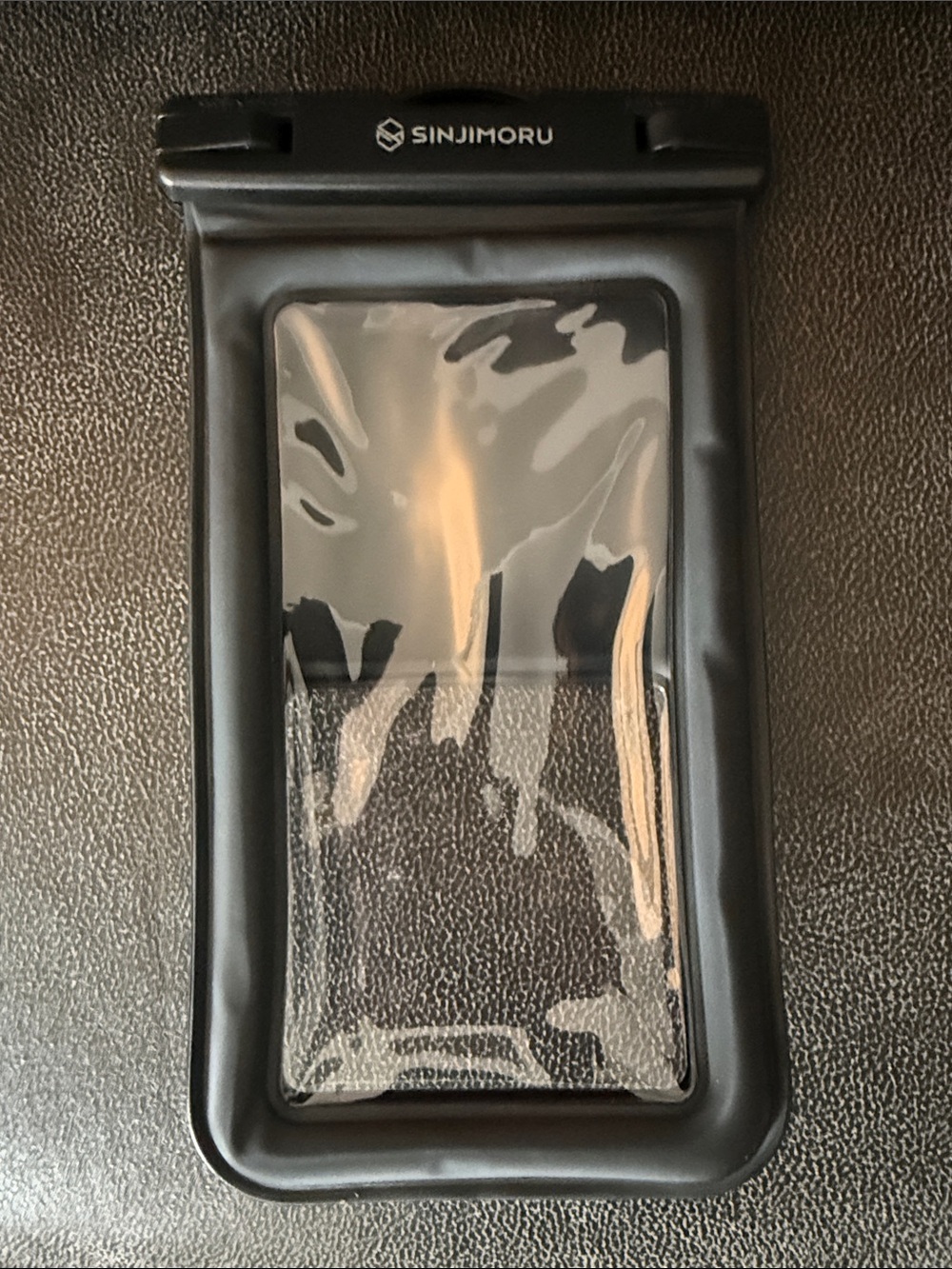 Black Waterproof Phone Pouch Case